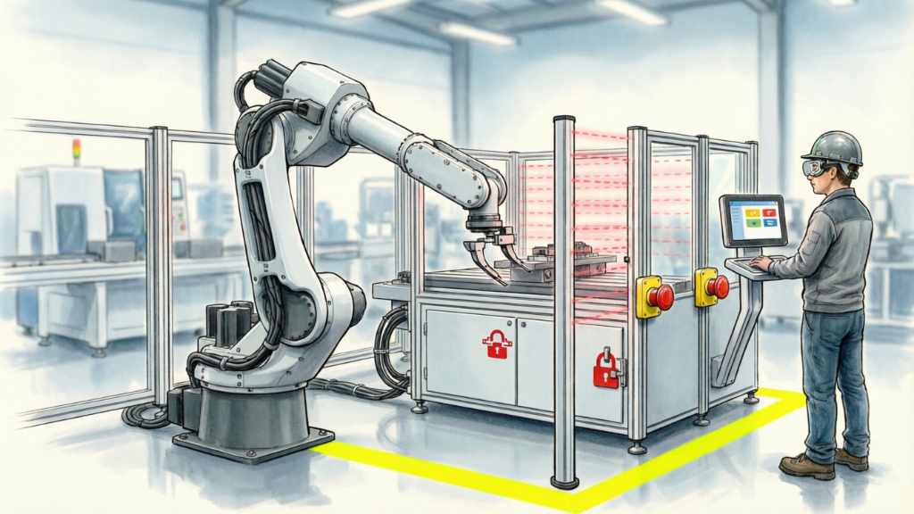 Безопасность при работе с коботами: нормативы и реальность