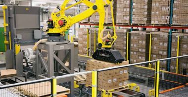 Роботы для паллетирования: автоматизация укладки готовой продукции