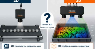 2D или 3D зрение для робота: как выбрать систему технического зрения