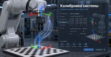Калибровка системы «камера-робот»: методы достижения субмиллиметровой точности