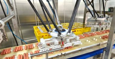 Роботизация в пищевой промышленности: как роботы упаковывают, сортируют и паллетируют продукты