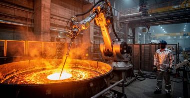 Роботизация доменного и сталеплавильного производства: как роботы отбирают пробы, меняют термопары и чистят желоба